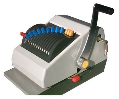 Manual Checkwriter Machine